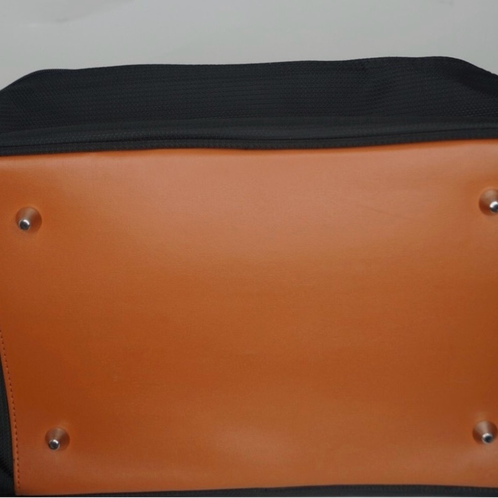 Samsonite Black Duffel with Tan Accents - Picture 5 of 5